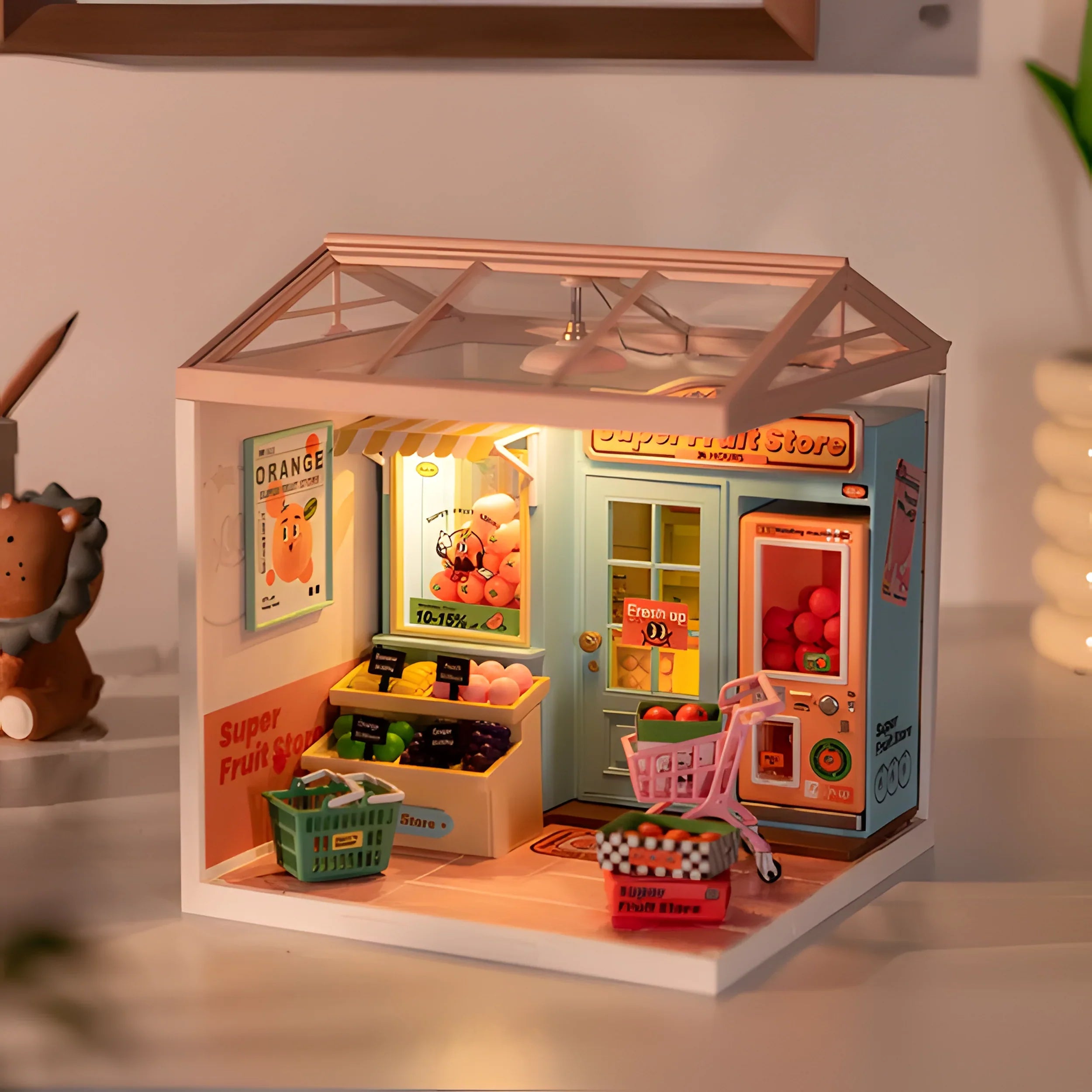 DIY Plastic Miniature House