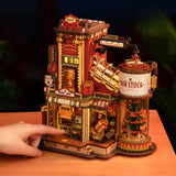 Magical Musical Christmas Dream Factory in Wood