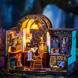 Build & Create Studio™ Miniature Dollhouse Kit with LED Decor