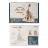 Build & Create Studio™ Magic Cello Mechanical Music Box Puzzle