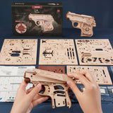 Build & Create Studio™ Mini Gun Toy Wooden 3D Puzzle