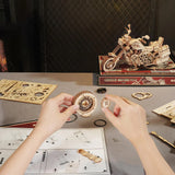 Build & Create Studio™ Build Your Own Classic Cruiser Motorcycle with the Puzzle