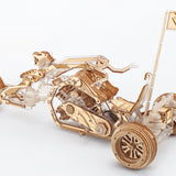 Build & Create Studio™ Black Wolf Tricycle – Mechanical 3D Puzzle