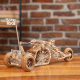 Build & Create Studio™ Black Wolf Tricycle – Mechanical 3D Puzzle