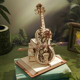 Build & Create Studio™ Magic Cello Mechanical Music Box Puzzle