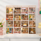 Build & Create Studio™ Miniature Dollhouse Kit “Sweet Dream” Bedroom Model