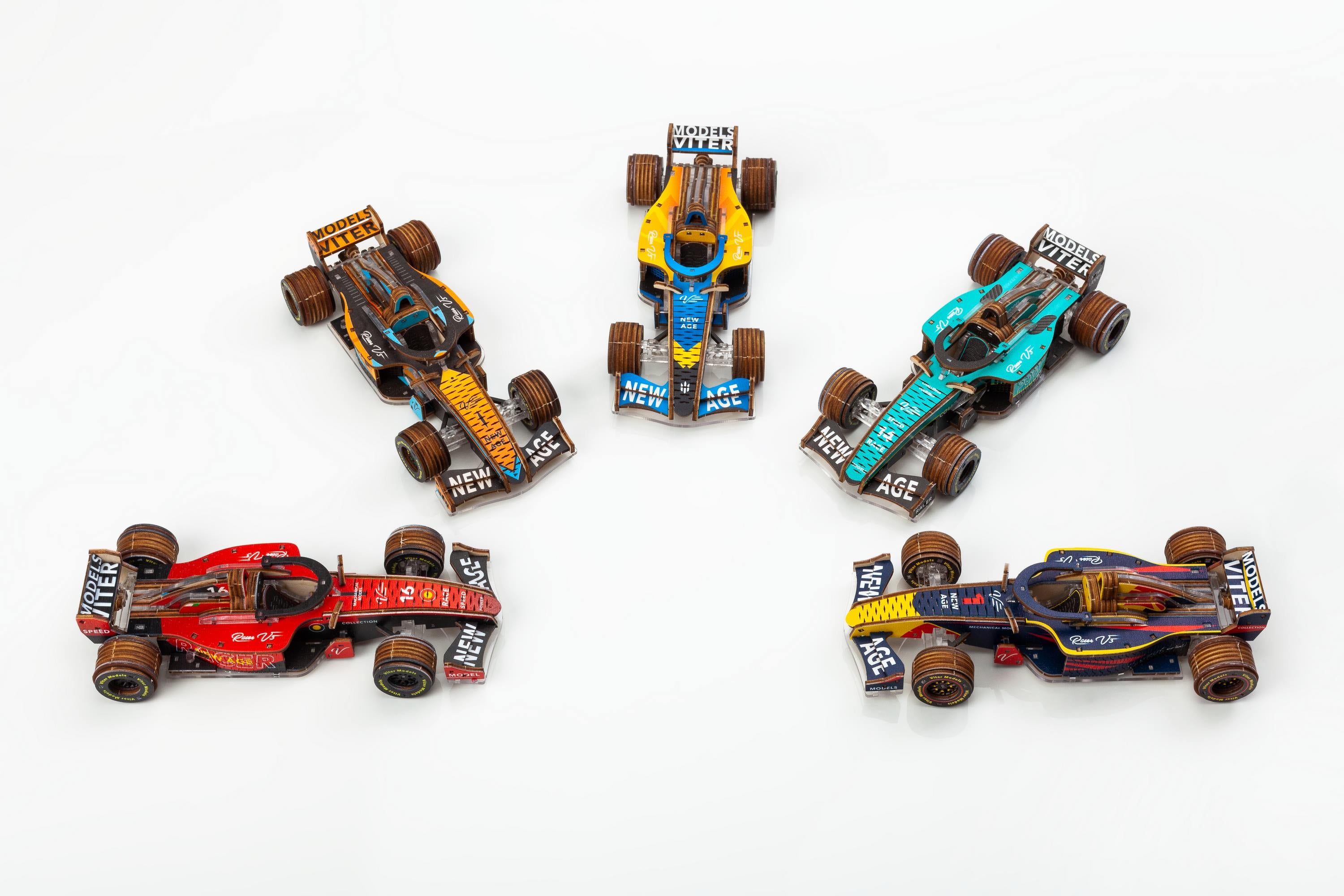 Build &amp; Create Studio™ Racer V3 Color – Puzzle 3D inspiré de la Formule 1 