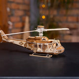 Build & Create Studio™ Valkirja Helicopter – Mechanical 3D Puzzle